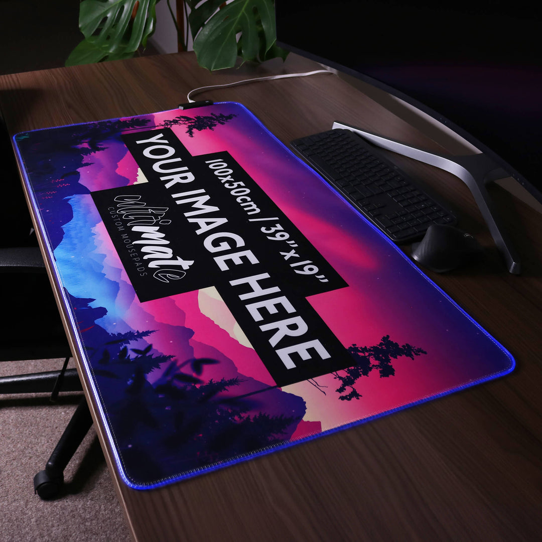 'Create your own' Premium Custom Gaming Mouse Pad/Desk Mat