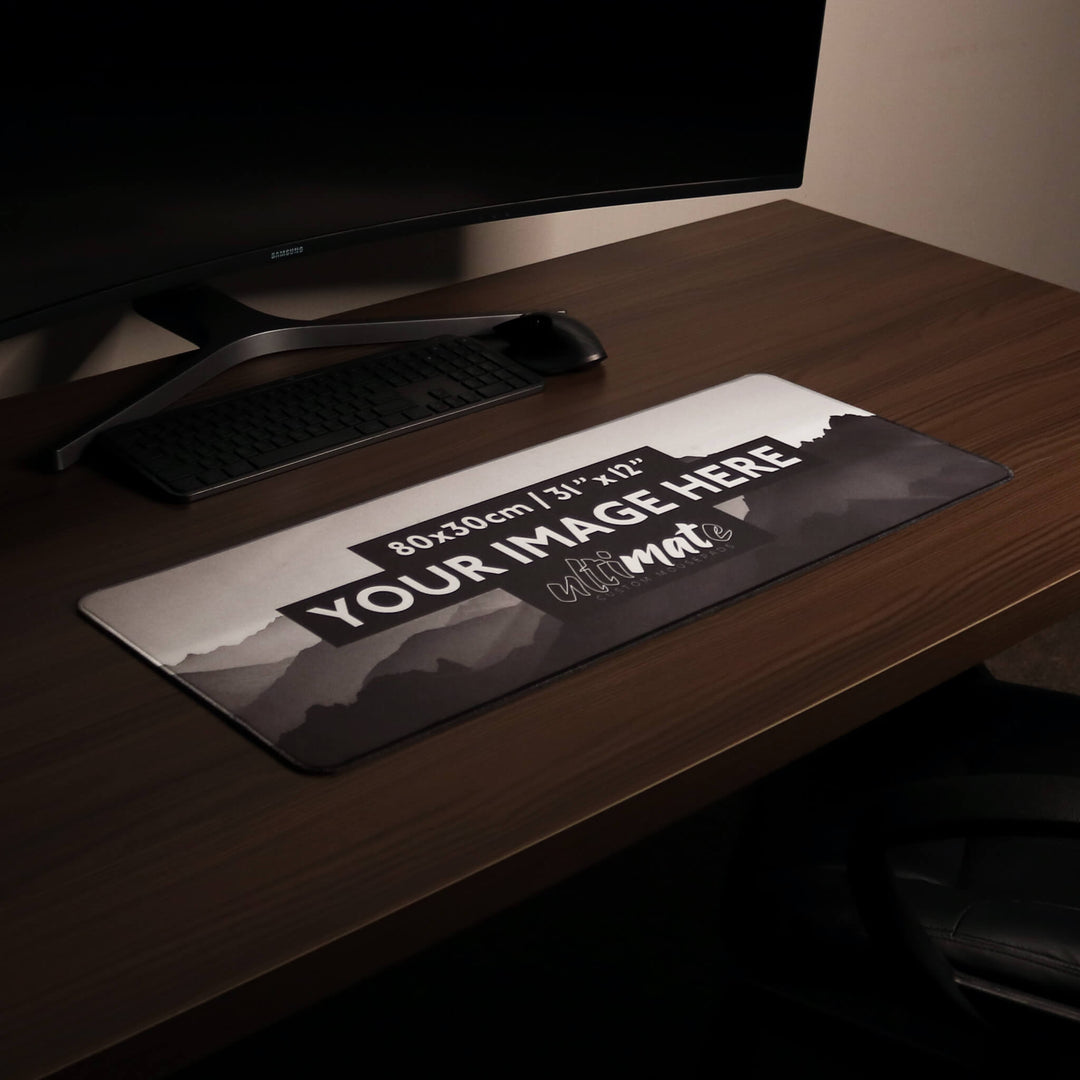 'Print your image' XL Custom Gaming Mouse Pad | 80x30cm