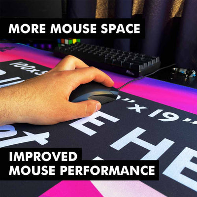 'Create your own' Premium Custom Gaming Mouse Pad/Desk Mat