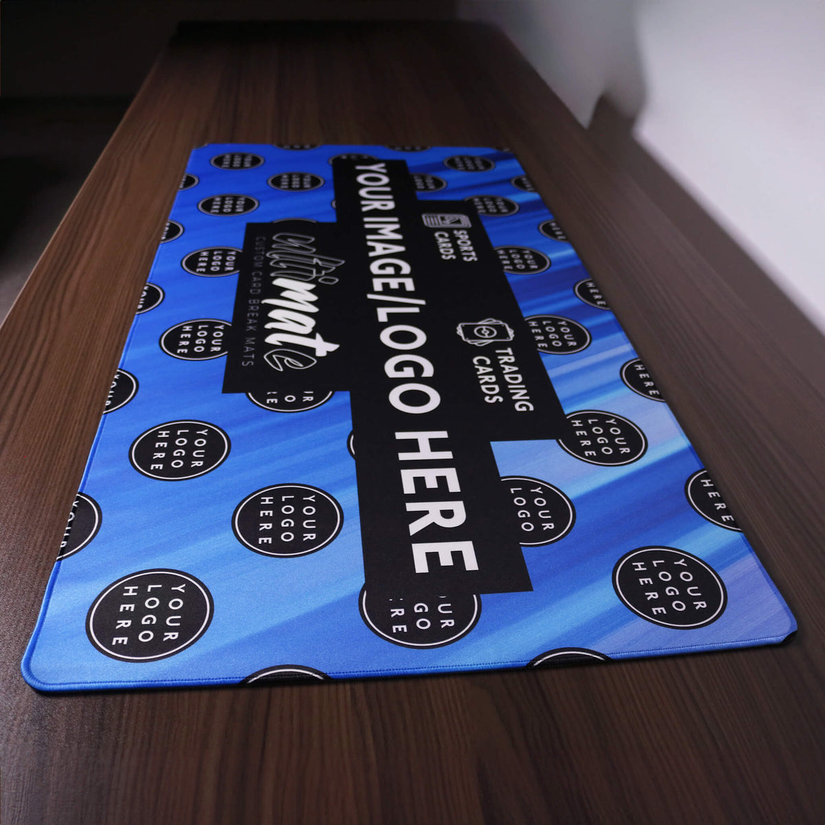 'Print Your Brand' Large Custom Card Break Mat – Ultimate Custom Gaming ...