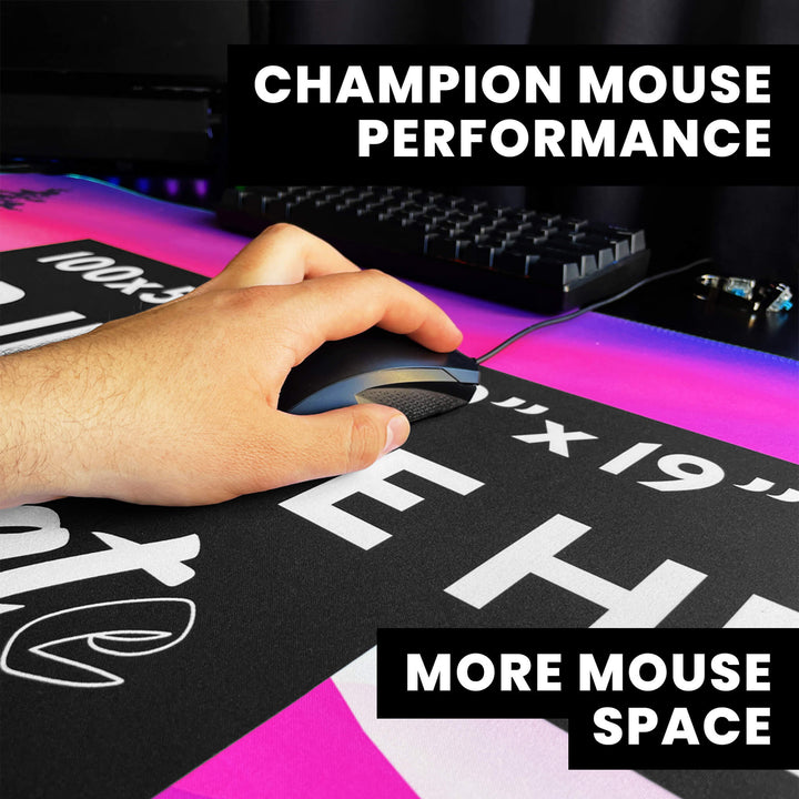 'Create your own' Premium Custom Gaming Mouse Pad/Desk Mat