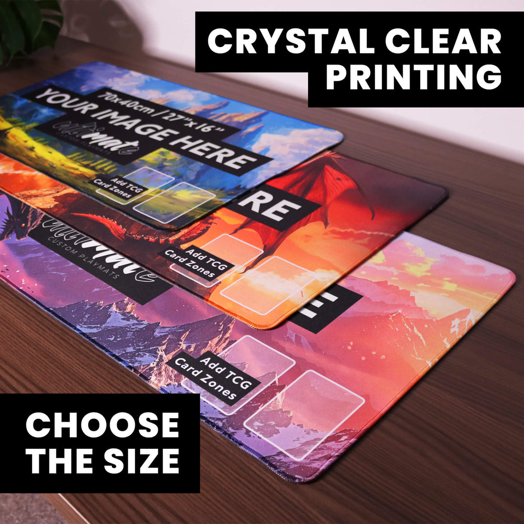 'Create your own' Premium Custom Playmat
