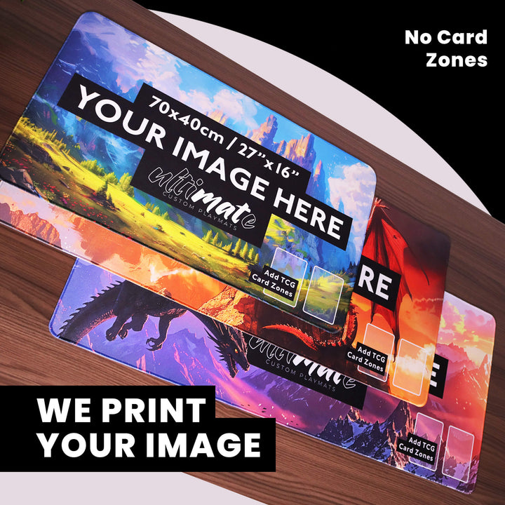 'Print your image' Premium Custom TCG Playmat
