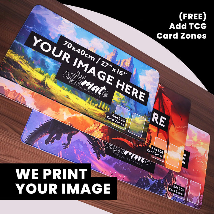 'Create your own' Premium Custom Playmat