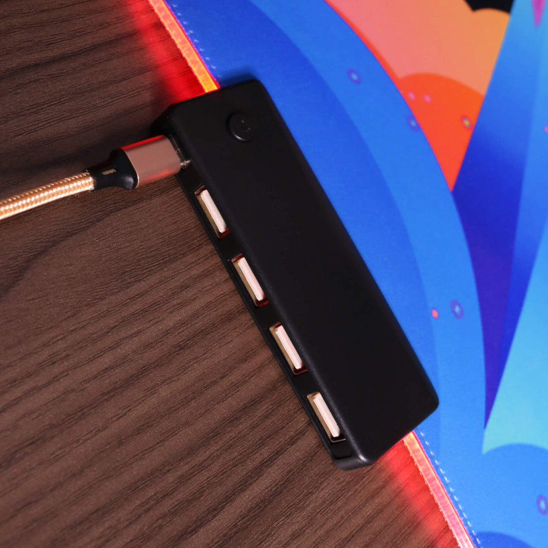 'Print your image' USB Port Custom RGB Mouse Pad