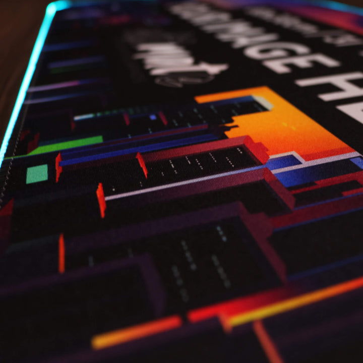 'Print your image' XL Custom RGB Gaming Mouse Pad | 80x30cm