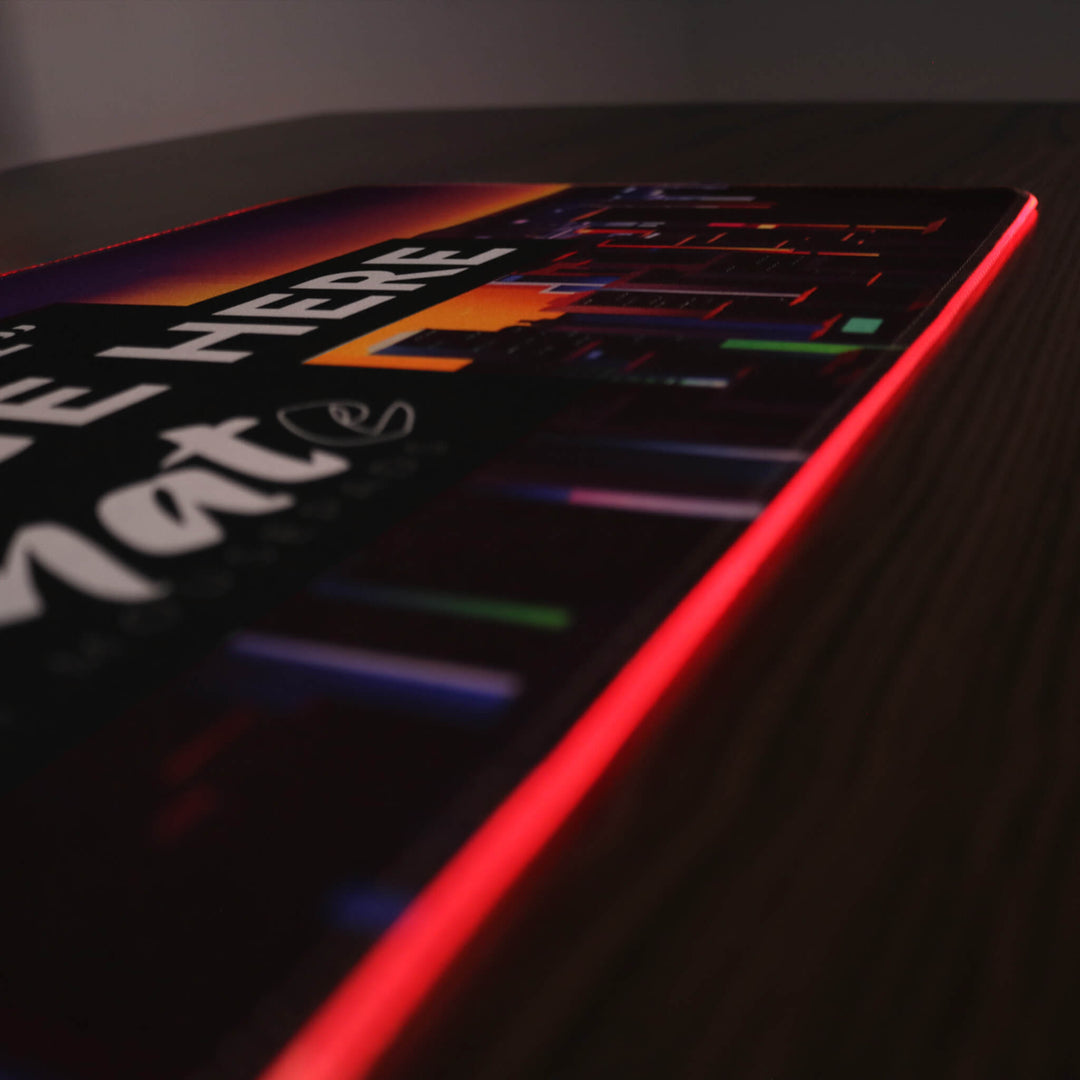 'Print your image' XL Custom RGB Gaming Mouse Pad | 80x30cm