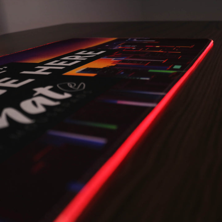 'Print your image' XL Custom RGB Gaming Mouse Pad | 80x30cm