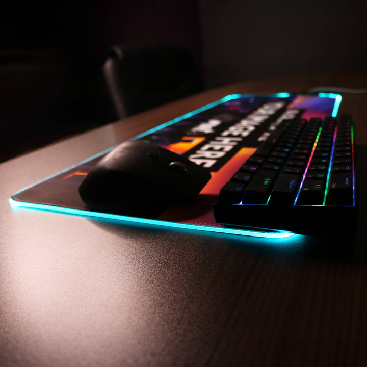 'Print your image' XL Custom RGB Gaming Mouse Pad | 80x30cm