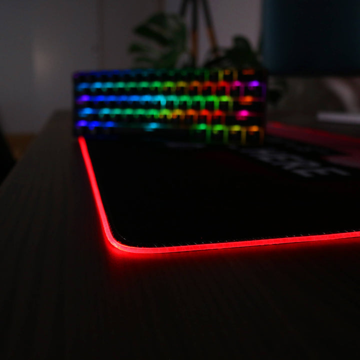 'Print your image' XXL Mega Custom RGB Gaming Mouse Pad | 90x40cm