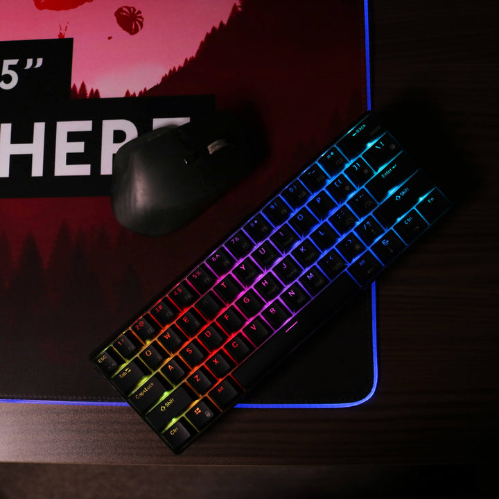 'Print your image' XXL Mega Custom RGB Gaming Mouse Pad | 90x40cm