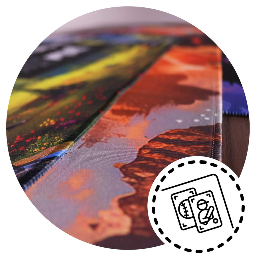 'Print Your Brand' Large Custom Card Break Mat – Ultimate Custom Gaming ...