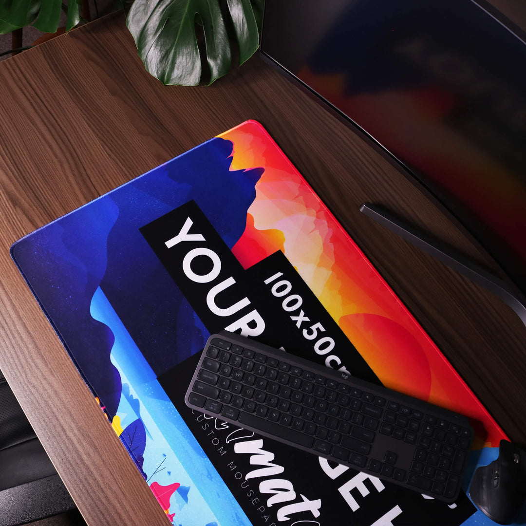 'Print your image' XXXL Ultimate Custom Gaming Mouse Pad | 100x50cm