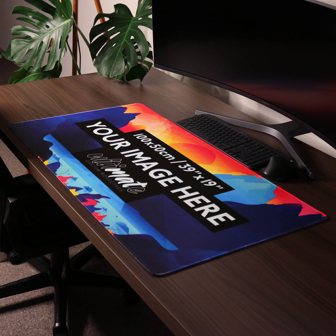 'Print your image' XXXL Ultimate Custom Gaming Mouse Pad | 100x50cm