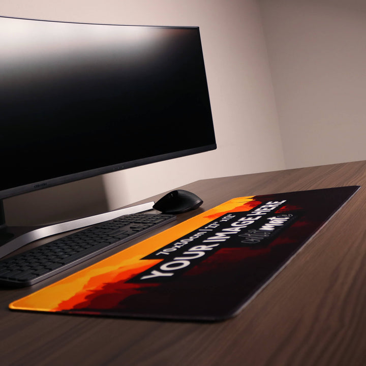 'Print your image' Large Custom Gaming Mouse Pad | 70x30cm