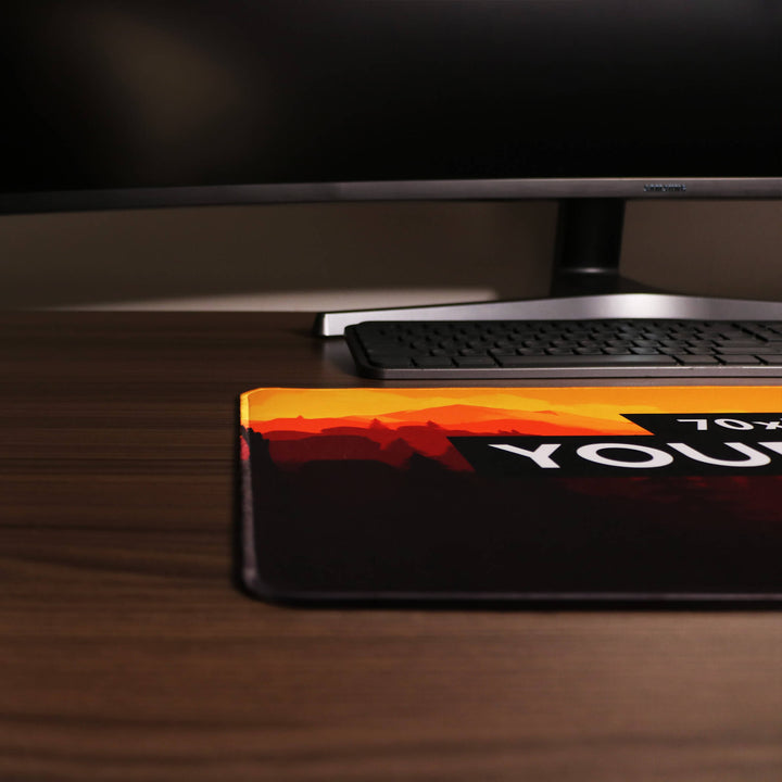 'Print your image' Large Custom Gaming Mouse Pad | 70x30cm