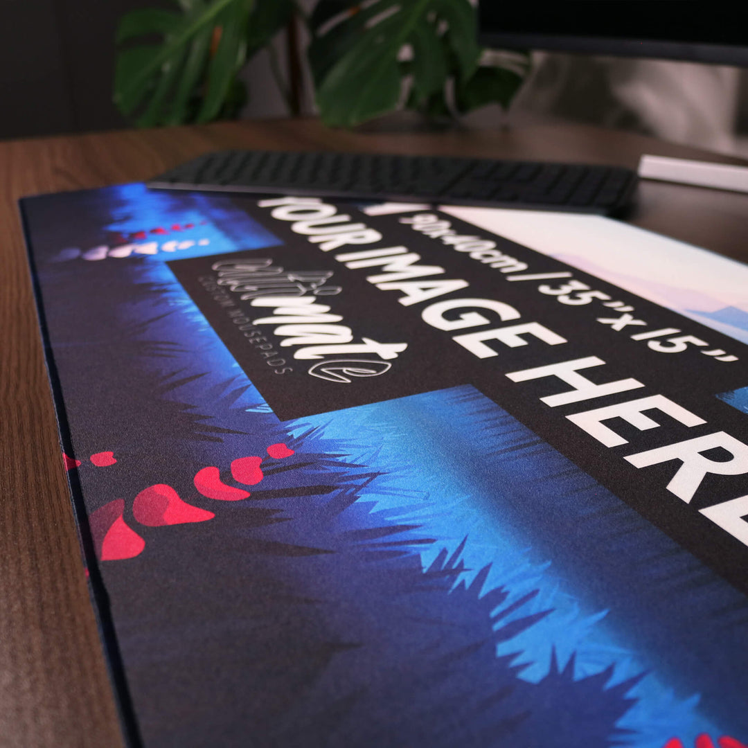 'Print your image' XXL Ultimate Custom Gaming Mouse Pad | 90x40cm