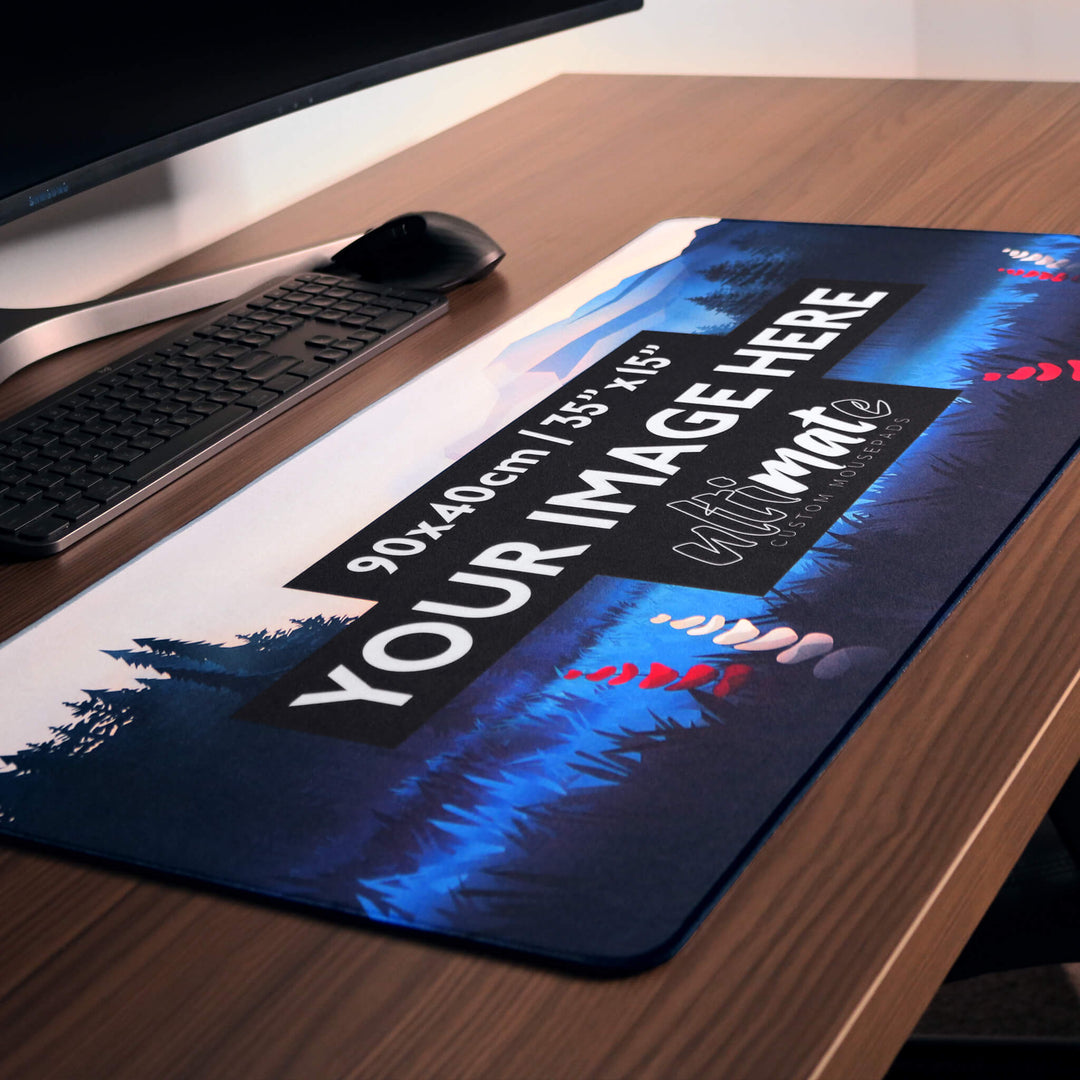'Print your image' XXL Ultimate Custom Gaming Mouse Pad | 90x40cm