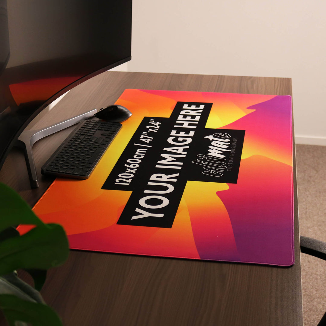 'Print your image' XXXXL Supreme Custom Gaming Mouse Pad | 120x60cm