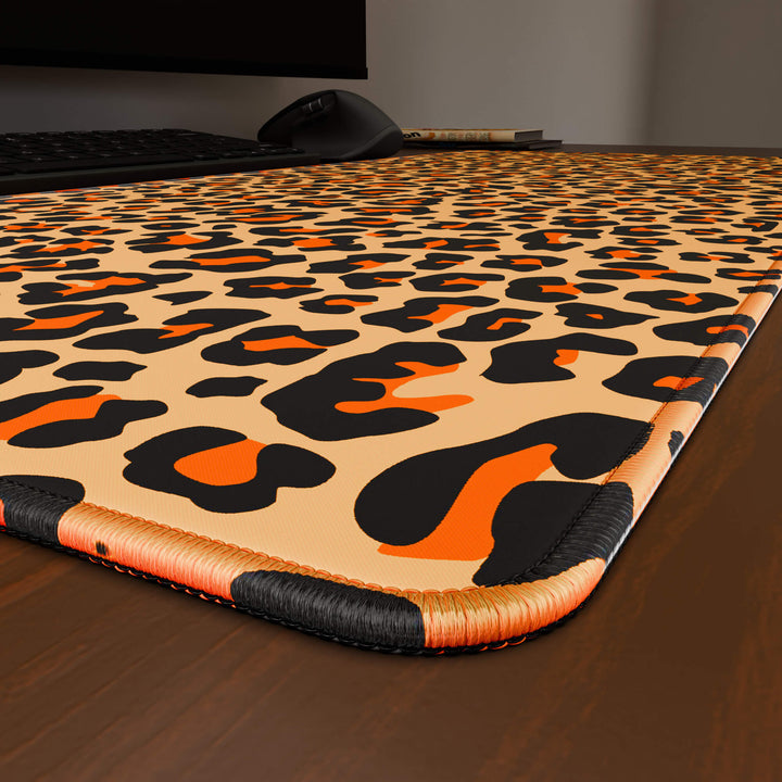 'Leopard Print' Premium Pattern Large Mouse Pad / Desk Mat