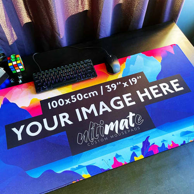 'Print your image' XXXL Ultimate Custom Gaming Mouse Pad | 100x50cm