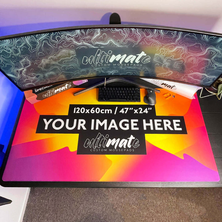 'Print your image' XXXXL Supreme Custom Gaming Mouse Pad | 120x60cm