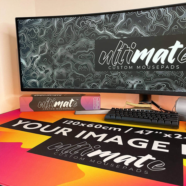 'Print your image' XXXXL Supreme Custom Gaming Mouse Pad | 120x60cm