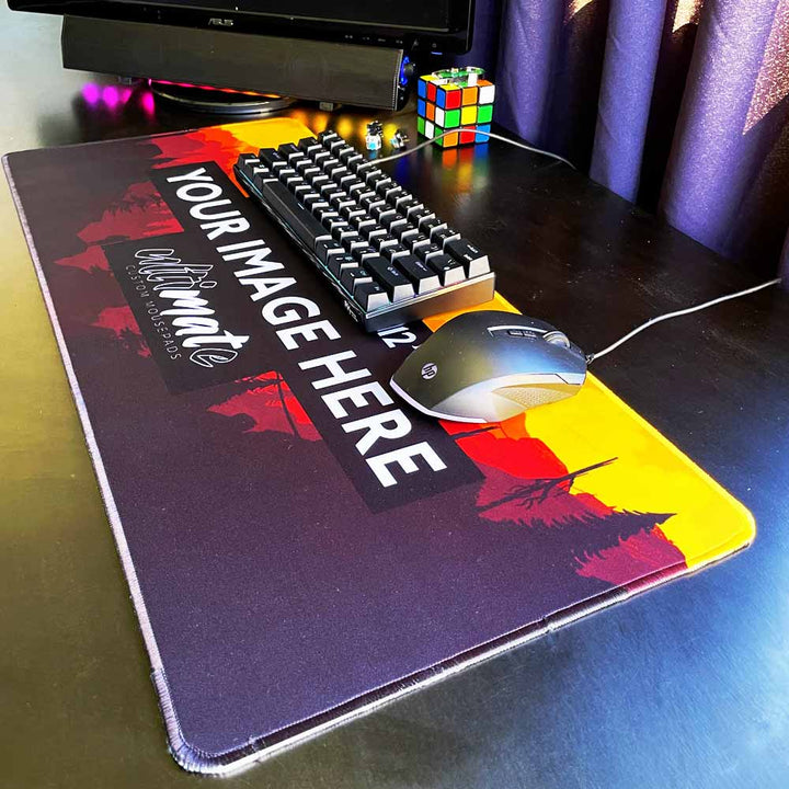 'Print your image' Large Custom Gaming Mouse Pad | 70x30cm