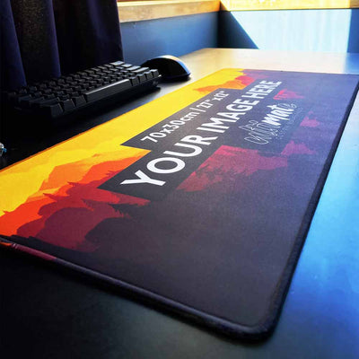 'Print your image' Large Custom Gaming Mouse Pad | 70x30cm