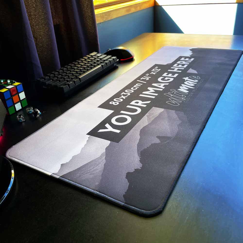 'Print your image' XL Custom Gaming Mouse Pad | 80x30cm