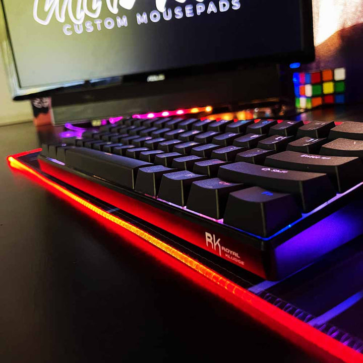 'Print your image' XL Custom RGB Gaming Mouse Pad | 80x30cm