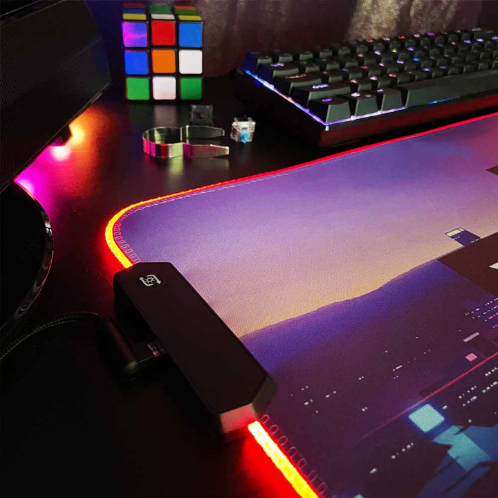 'Print your image' XL Custom RGB Gaming Mouse Pad | 80x30cm