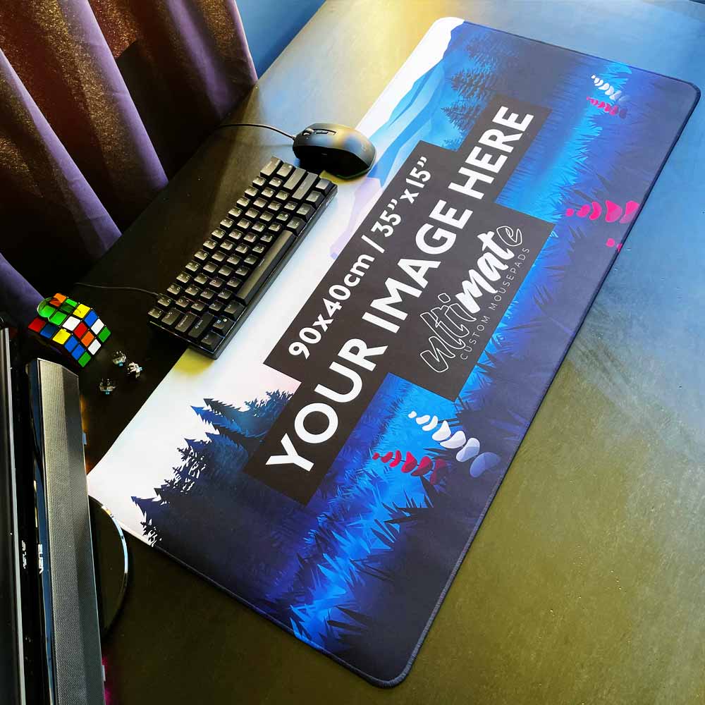 'Print your image' XXL Ultimate Custom Gaming Mouse Pad | 90x40cm