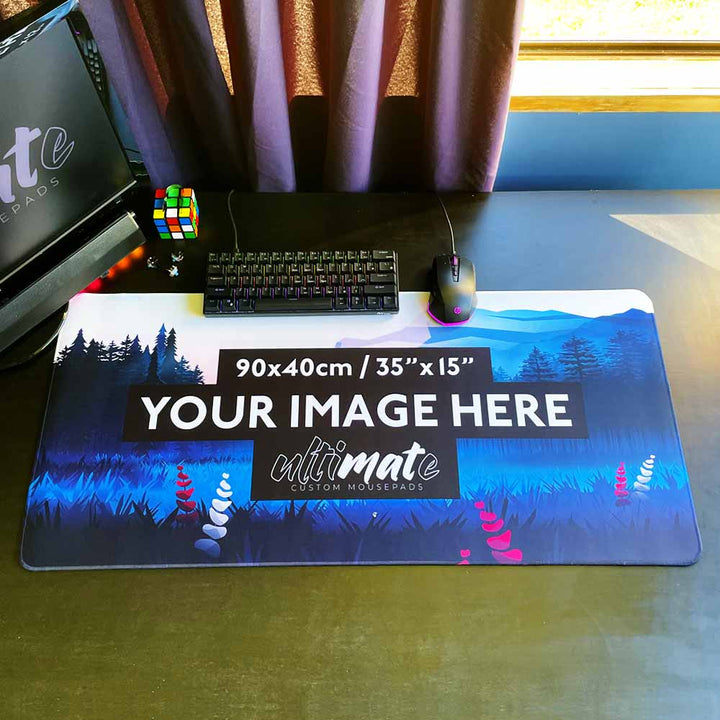 'Print your image' XXL Ultimate Custom Gaming Mouse Pad | 90x40cm