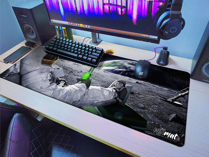 'One Small Sip' Premium XL Gaming Mouse Pad - Ultimate Custom Gaming Mouse Pads / Desk mats 