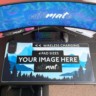 'Print your image' Wireless Charging Custom Gaming Mouse Pad